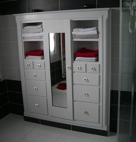armoire salle bain