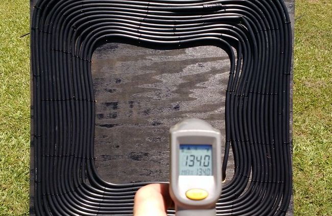 fabriquer chauffe eau solaire mesure temperature